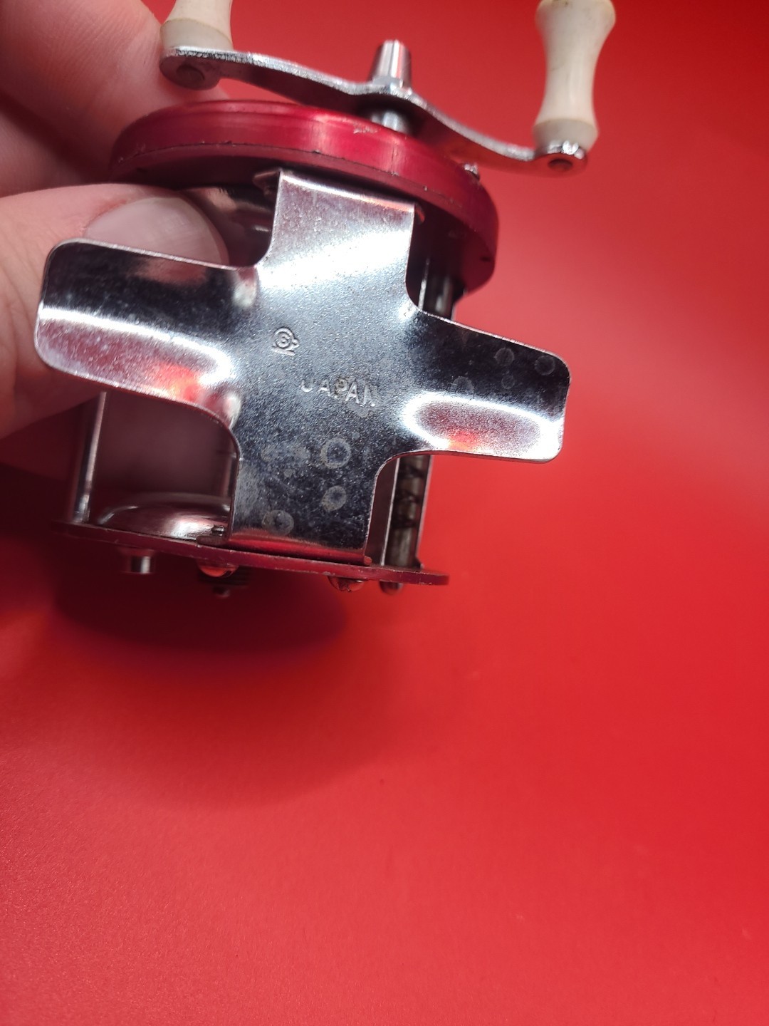 Used Red Metal Reel Unbranded