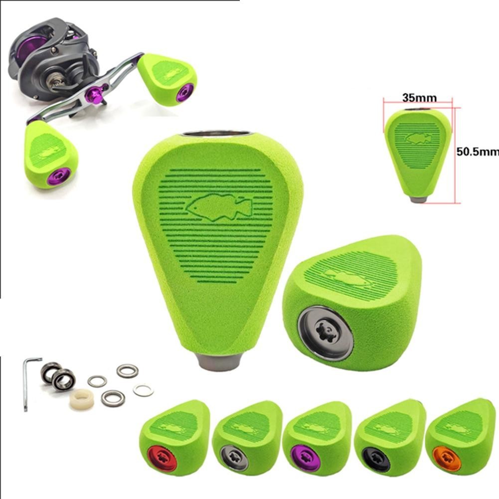 Modified Drum Handle Fishing Reel Knob For Baitcasting Reels EVA Construction