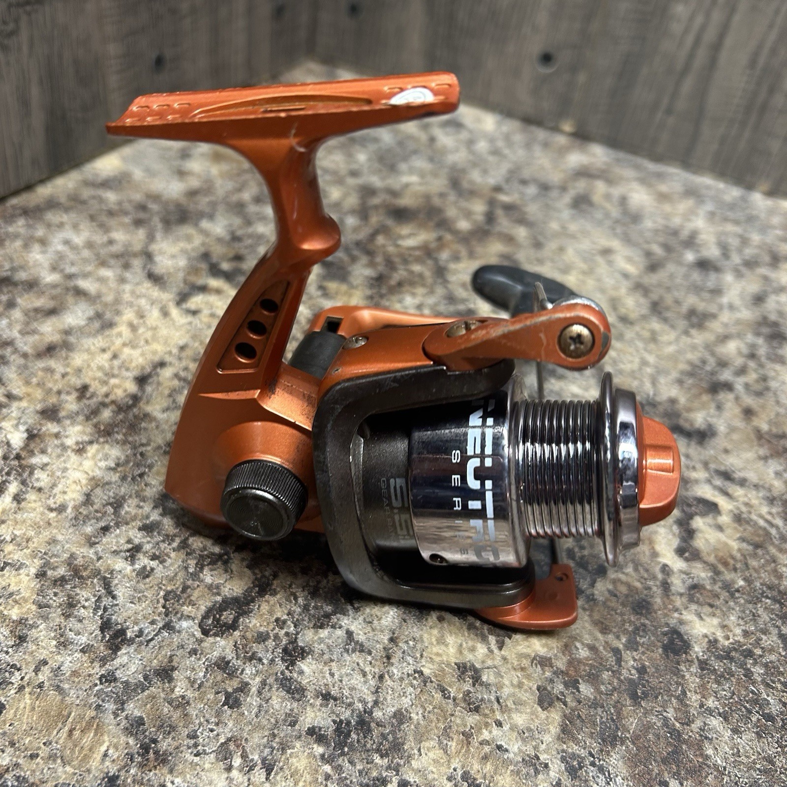 2 South Bend Spinning Fishing Reels N-Gage & Neutron Orange
