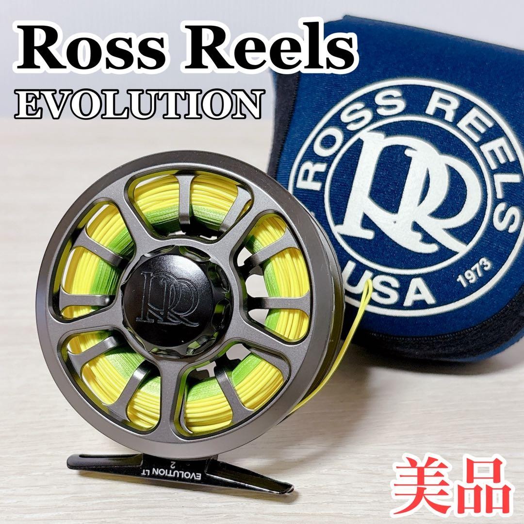 Ross Reels Evolution LT2 Fly Fishing Reel Saltwater Spool Made in USA Case
