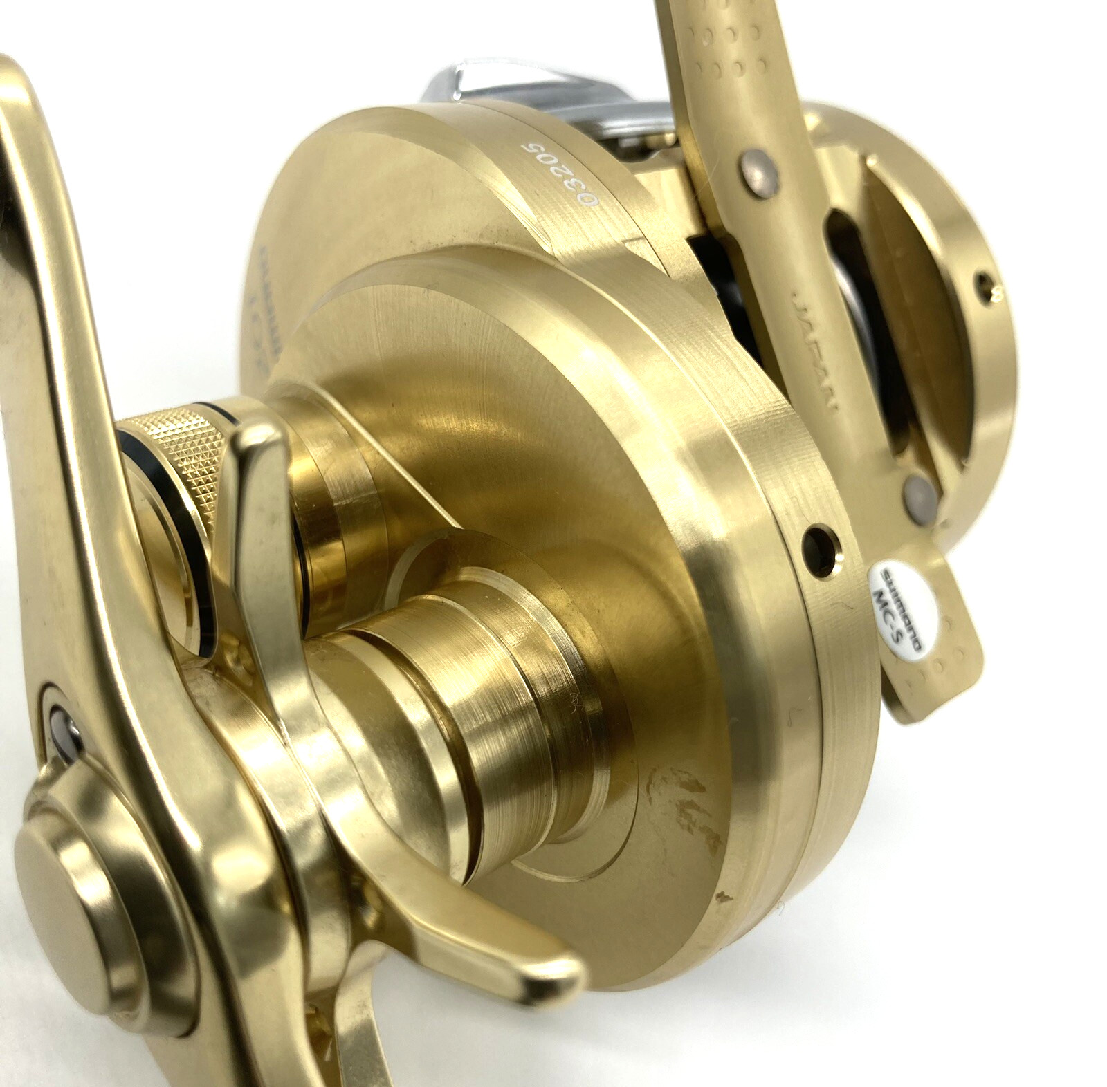 Shimano 14 CALCUTTA CONQUEST 201 Left Bait Casting Reel In Box JAPAN „Near Mint“