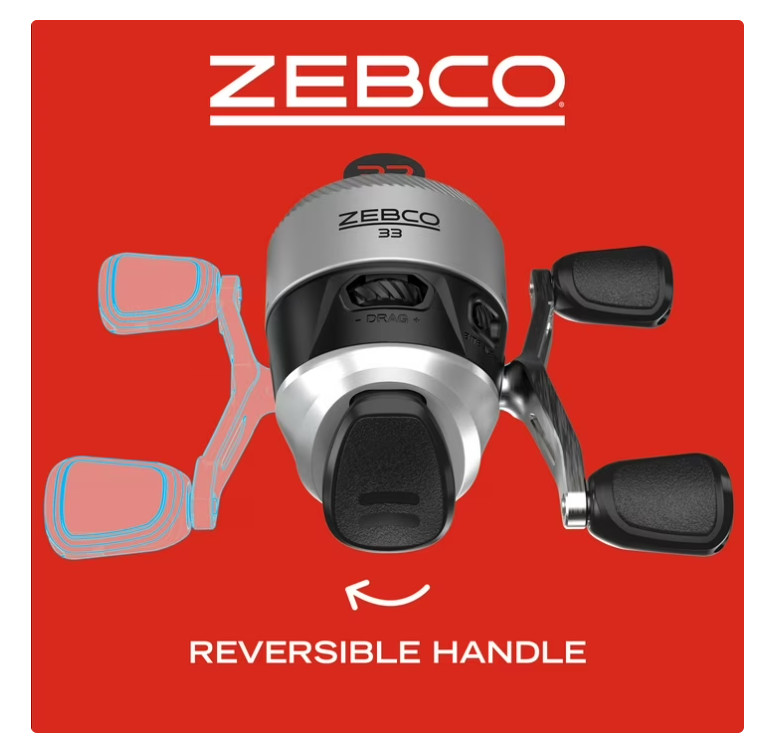 Zebco 33 Platinum Spincast Fishing Reel