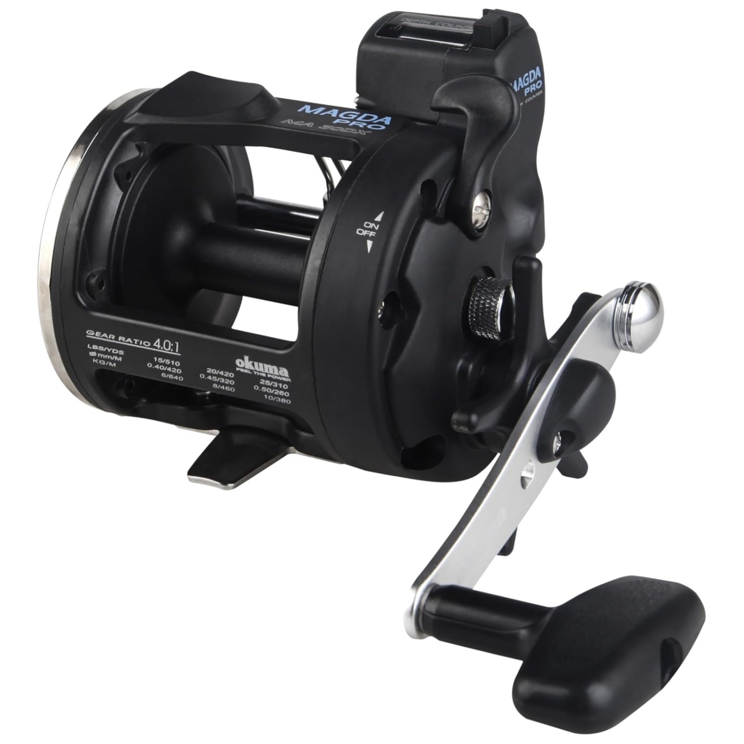 Magda Pro Levelwind Trolling Reel – Lightweight, Performance Driven 9kg Drag