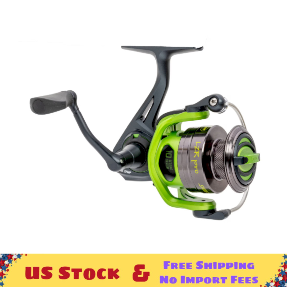 Lew’s LZR Pro 30 Spinning Reel 9+1BB 6.2:1 Gear Ratio 17lb Max Drag