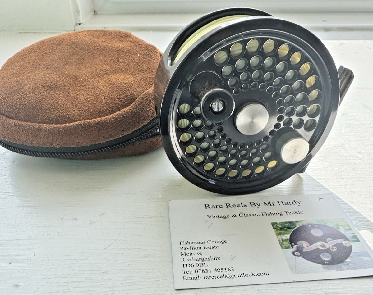 Abel Number 2 Saltwater Fly Reel with Floating Line & Case Set for RHW