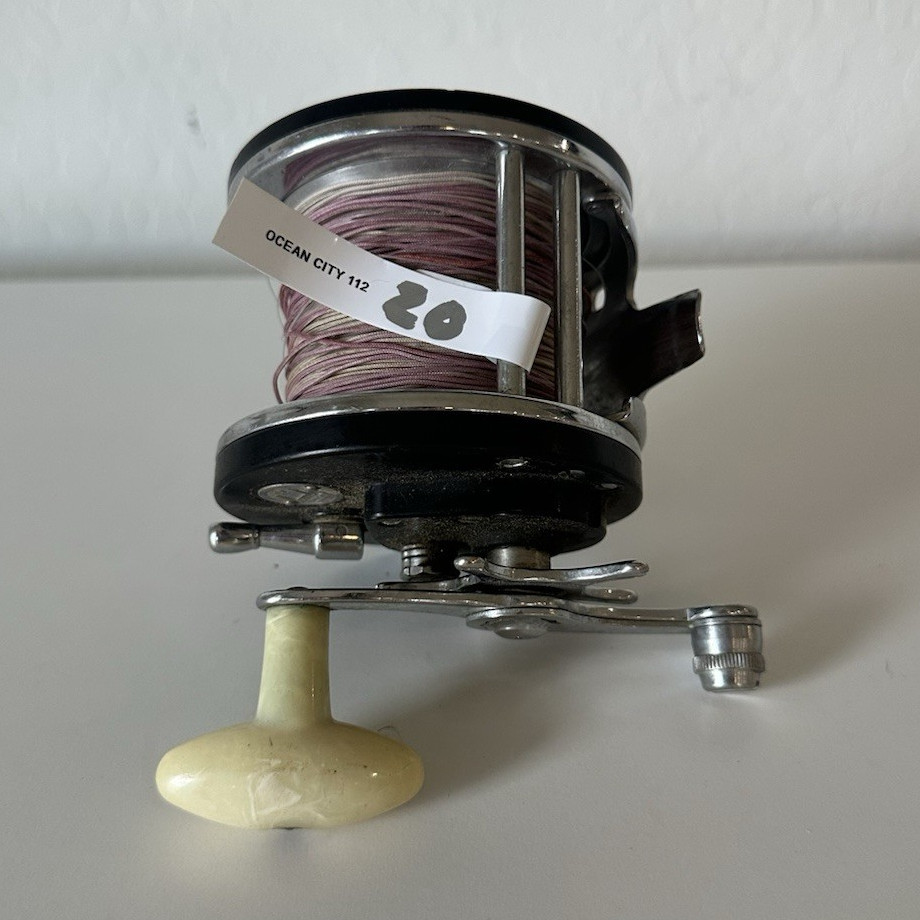 OCEAN CITY 112 FISHING REEL UNISEX ADULTS BLACK/SILVER