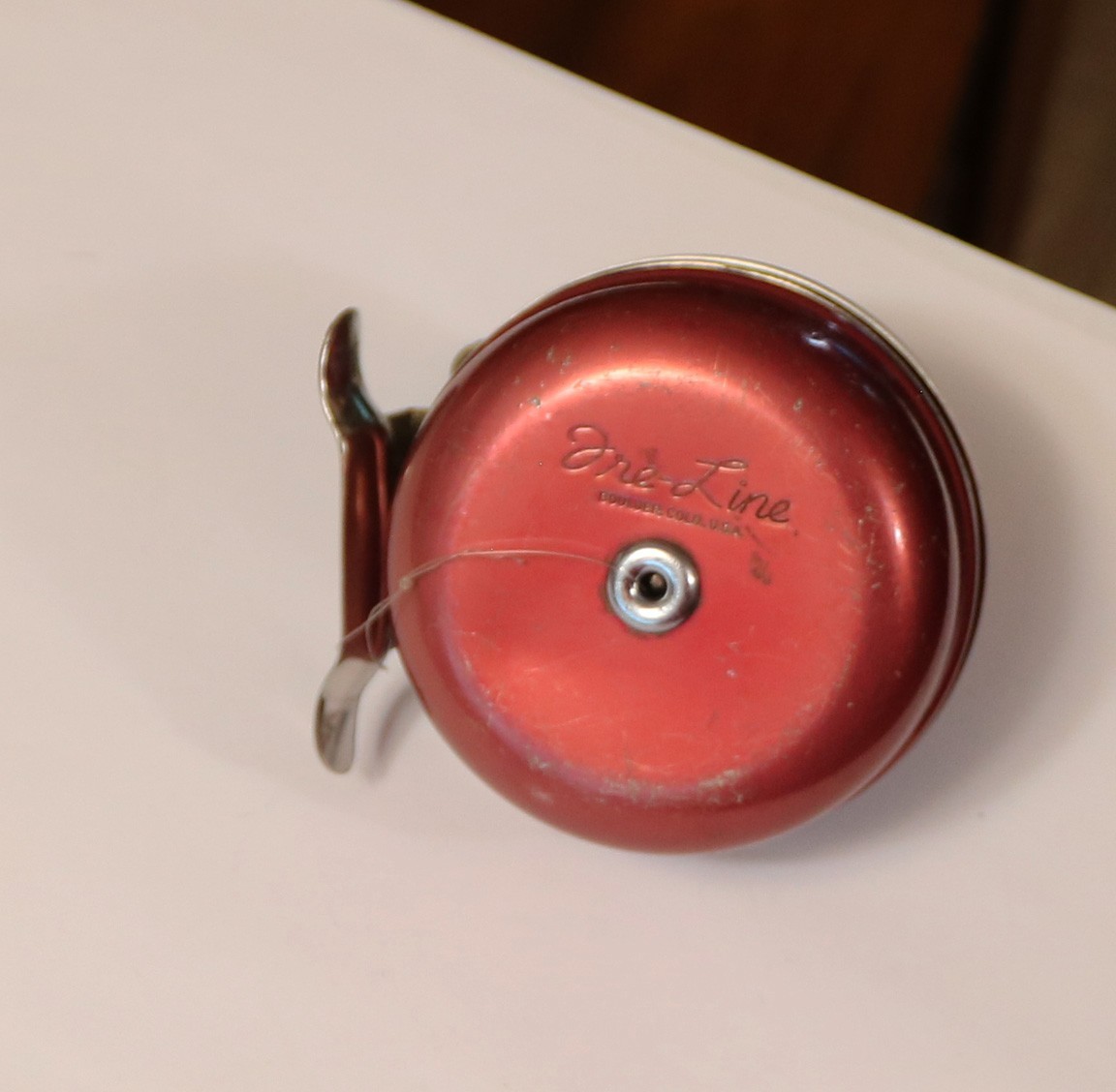 Vintage Fre Line Closed Face Spinning Reel Model 10 B C Made in Boulder Colorado