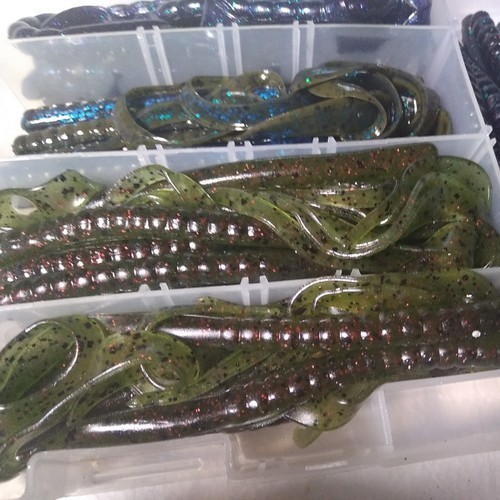 Lew Childre Speed Spool BB-1N Casting Fishin Reel & 3 tackle boxes full