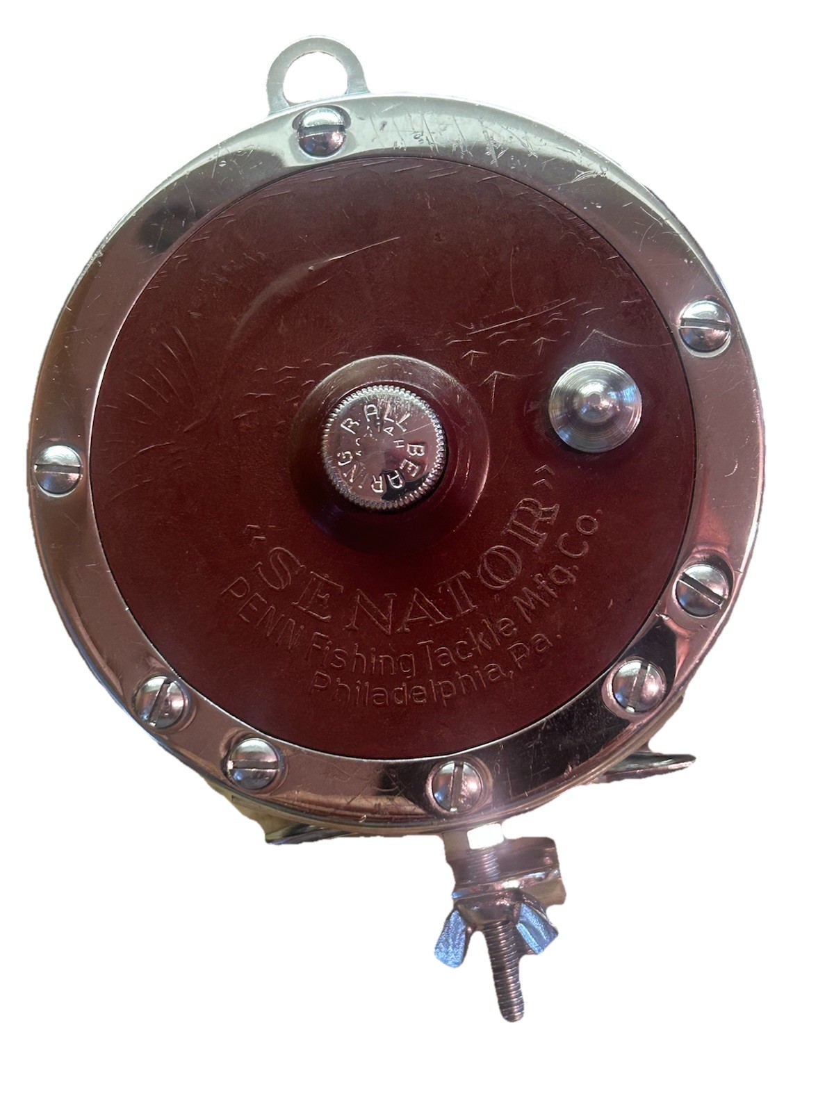 Penn Senator 114 HL High Speed Light Big Game Reel W/ Rod Clamp-Excellent