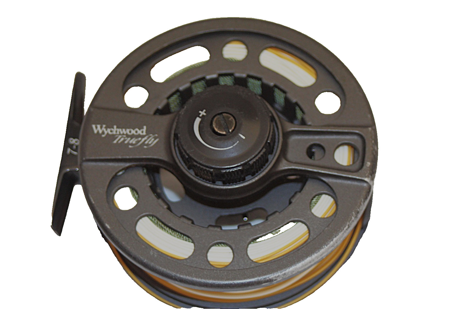 4″ Wychwood the Truefly Large ABOUR 7/8# vintage SALMON FLY FISHING REEL (132)