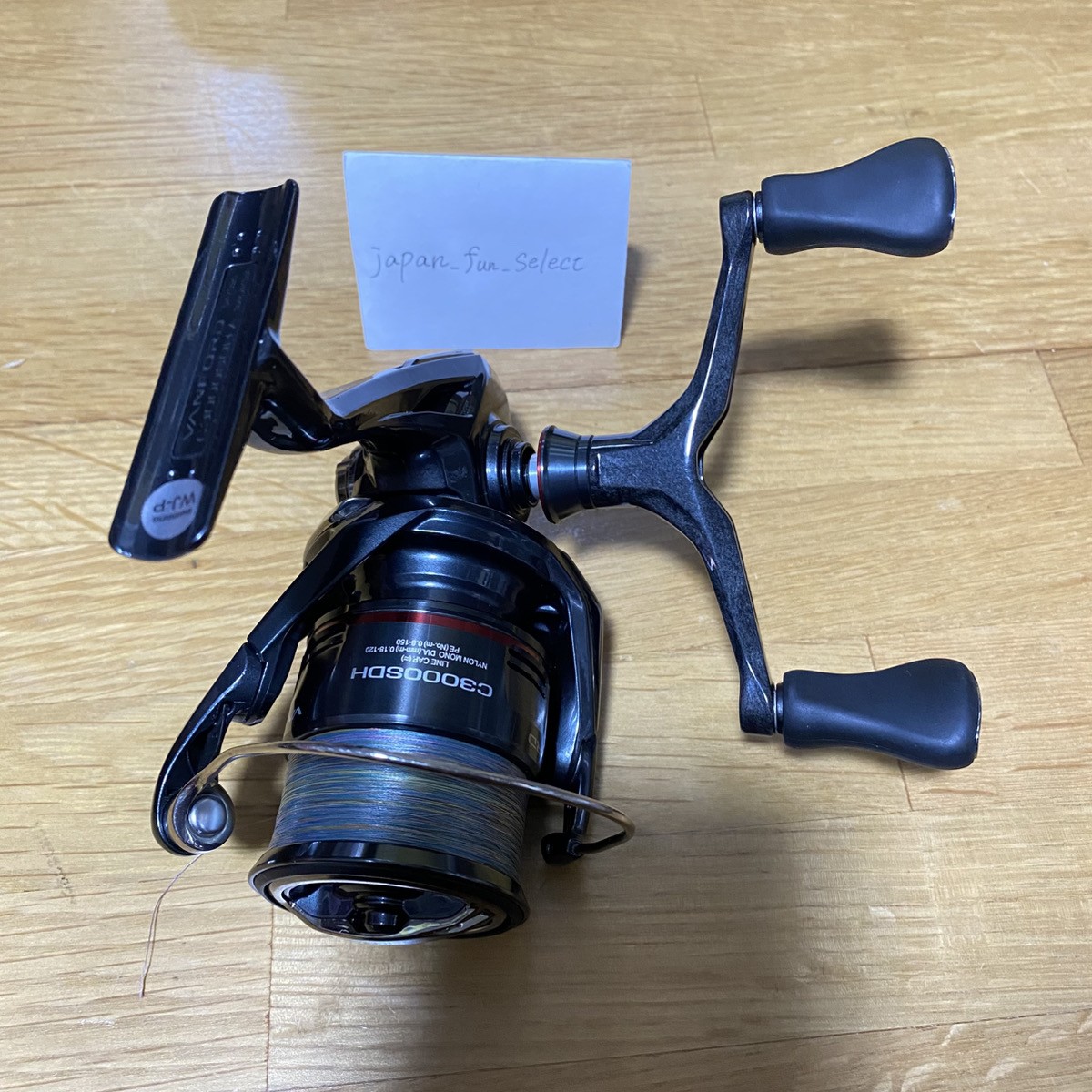 MINT SHIMANO Spinning Reel 24 VANFORD C3000SDH 5.1:1 Small Dual Handle