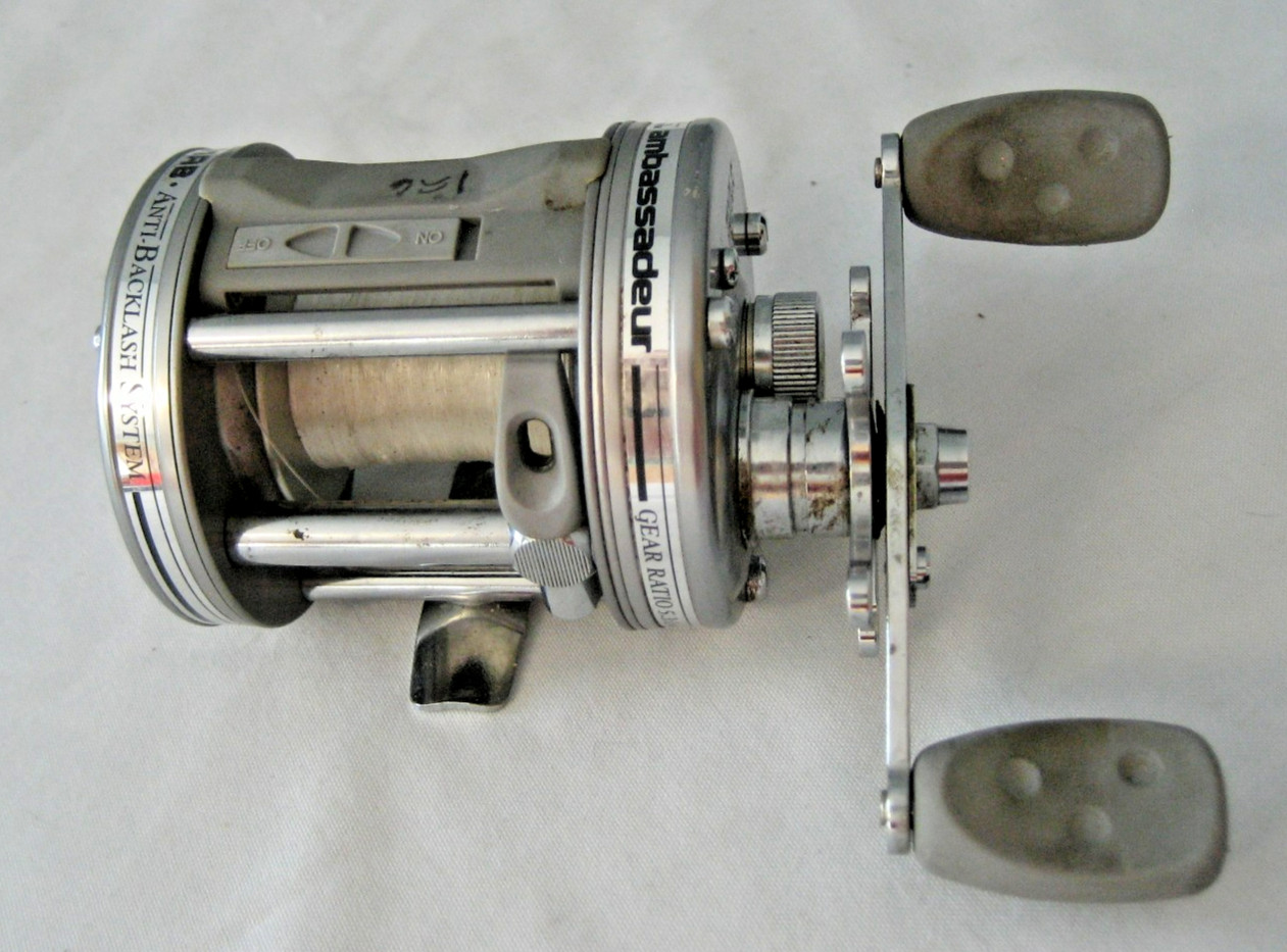 ABU Garcia Ambassadeur 6601AB Level Wind Anti-Backlash System Fishing Reel