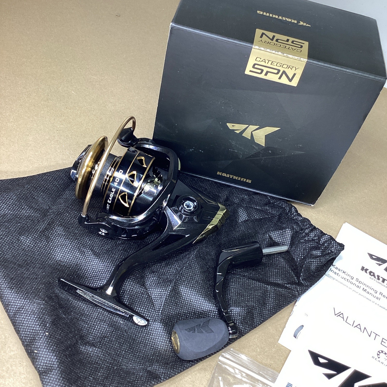 Kastking Valiant Eagle Bait Casting Reel 6.2;1 Right Handed Size 4000