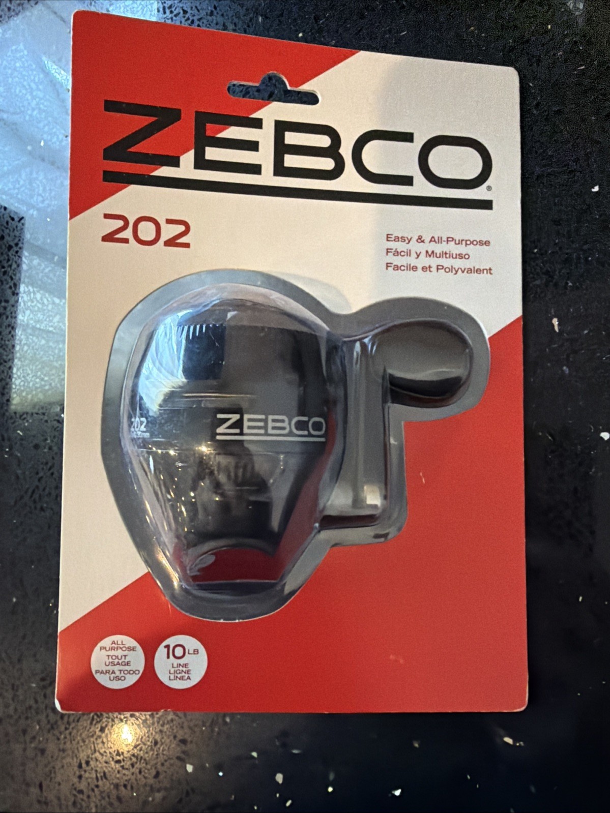 Zebco 202 – Spin Cast Fishing Reel Size 10LB LINE NEW SEALED