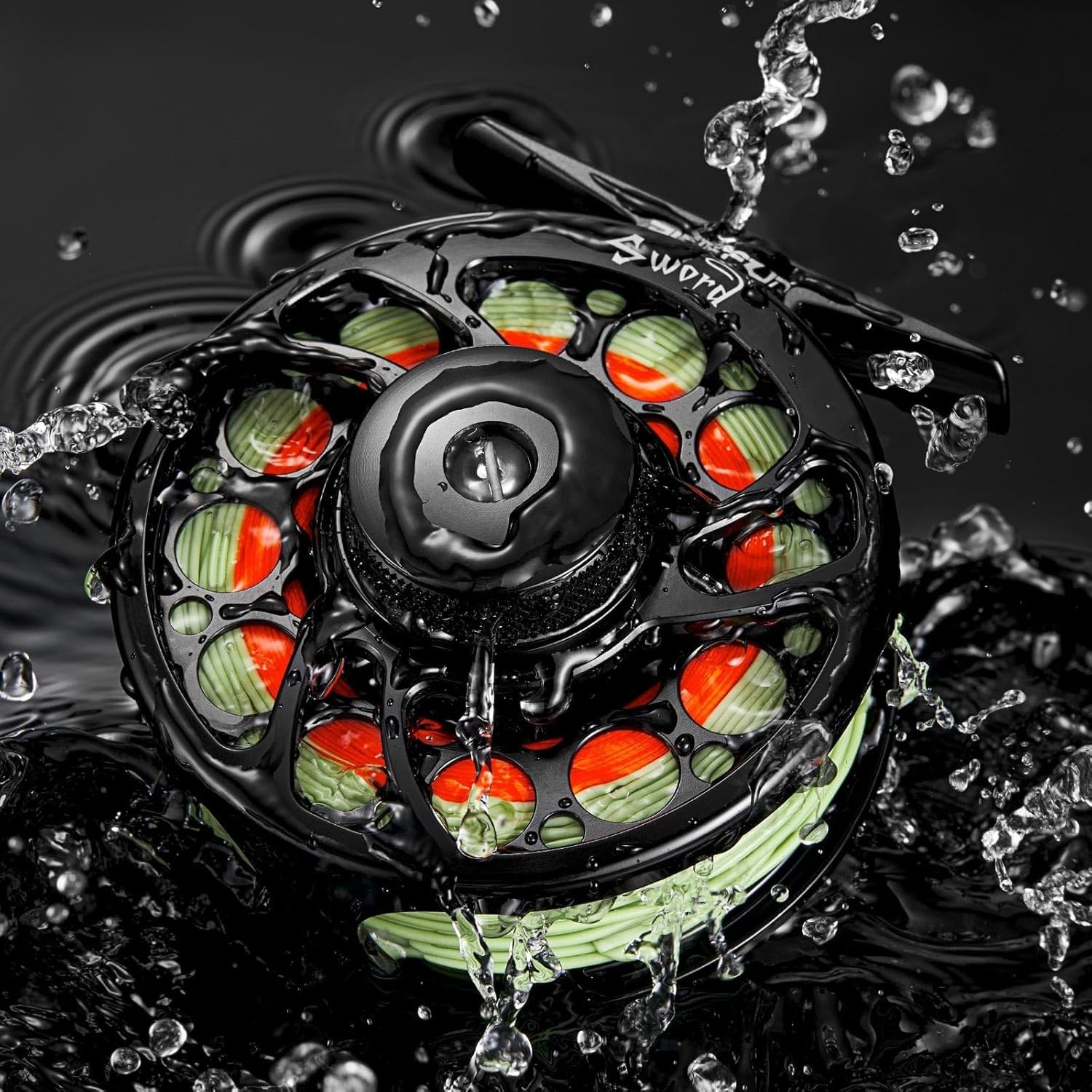 Sword Fly Fishing Reel, CNC-Machined Aluminum Alloy Fly Reel