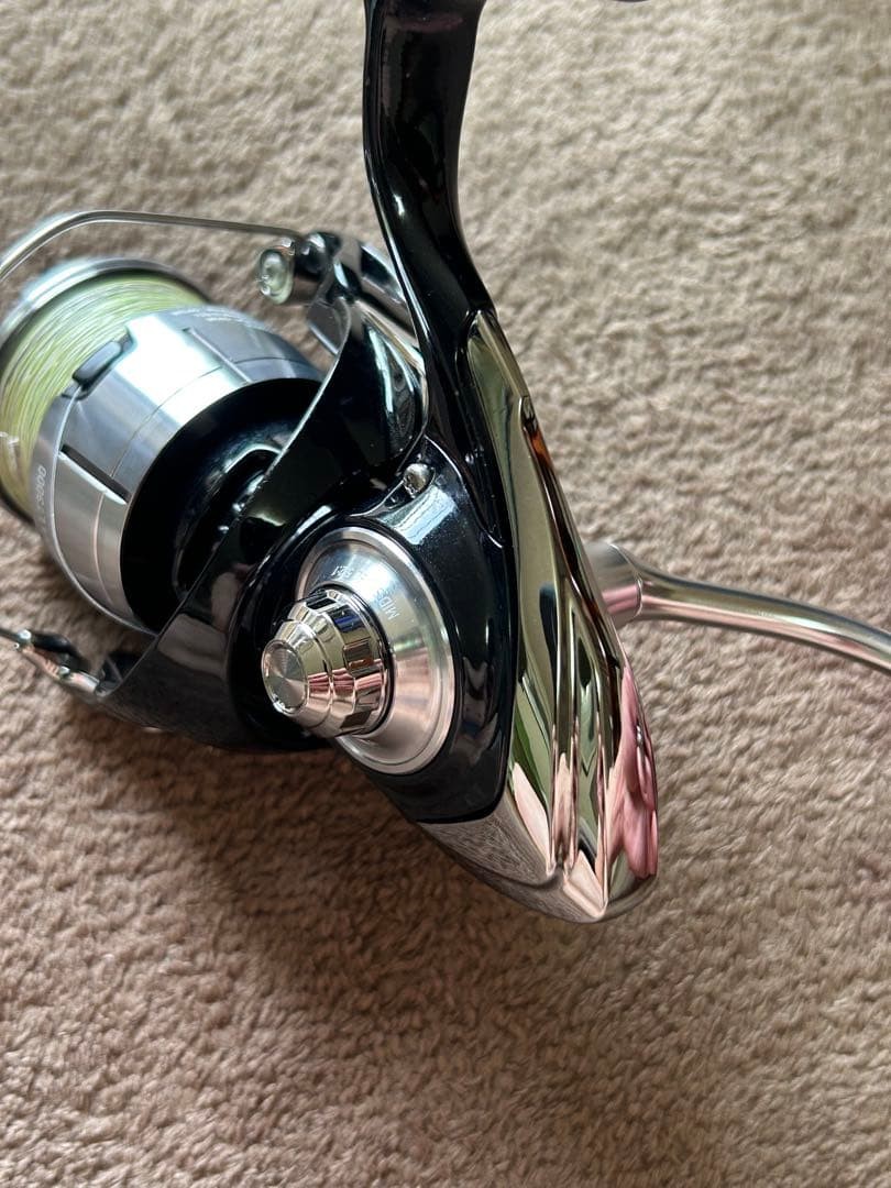 Daiwa 23LEXA LT3000 Spinning Reel Aluminum Black Silver 5.21 10kg Drag