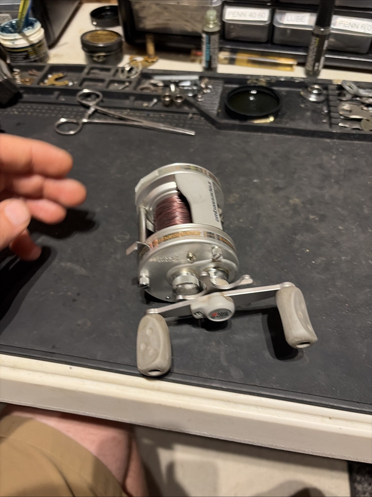 ABU GARCIA AMBASSADEUR 6500C3 HIGH SPEED BAITCASTING FISHING REEL 17LB/190 YDS