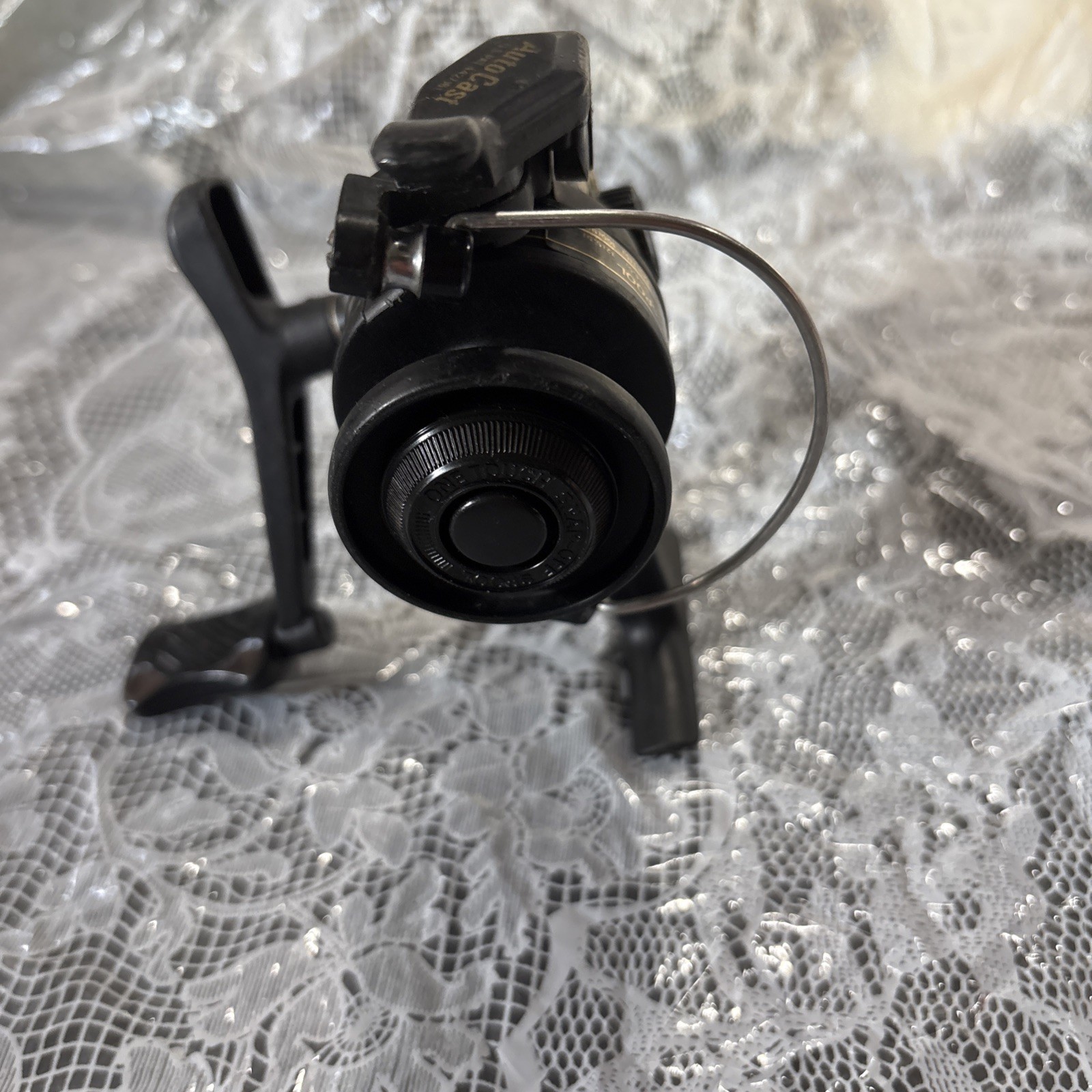 Daiwa GS1355 Graphite Spinning Reel Ball Bearing Made In Korea Vtg Fishing Reel