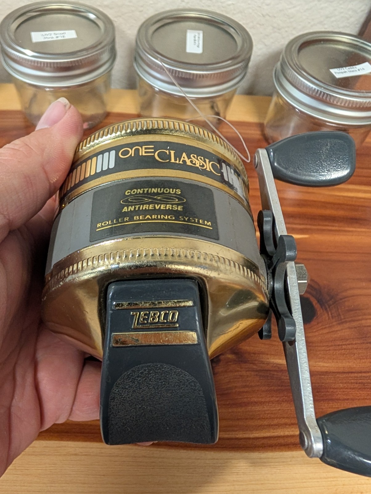 zebco one classic reel