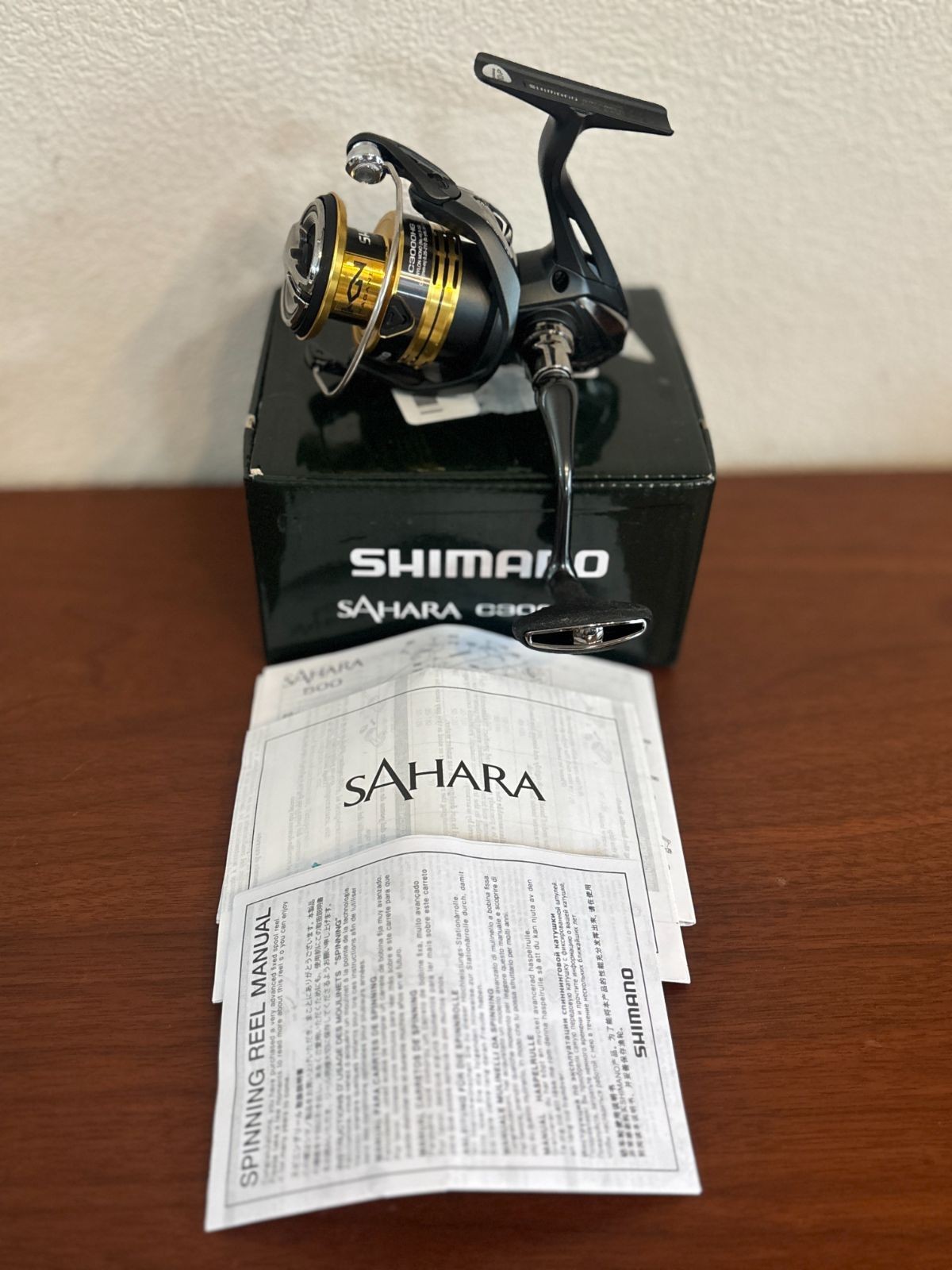 SHIMANO 22 Sahara C3000HG Spinning Reel Used JDM Japan