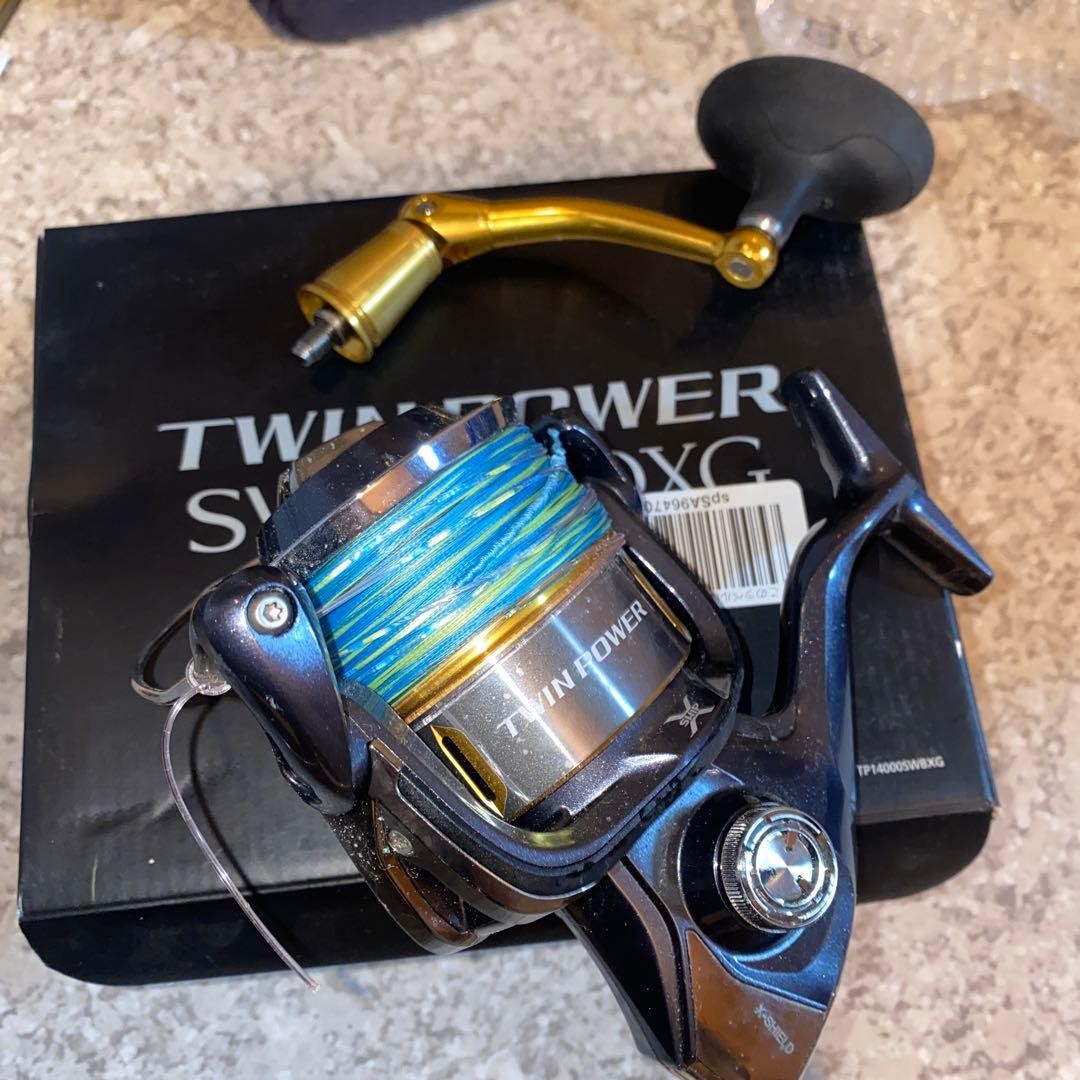 SHIMANO Twin Power SW14000 w/ Box Fishing Reel