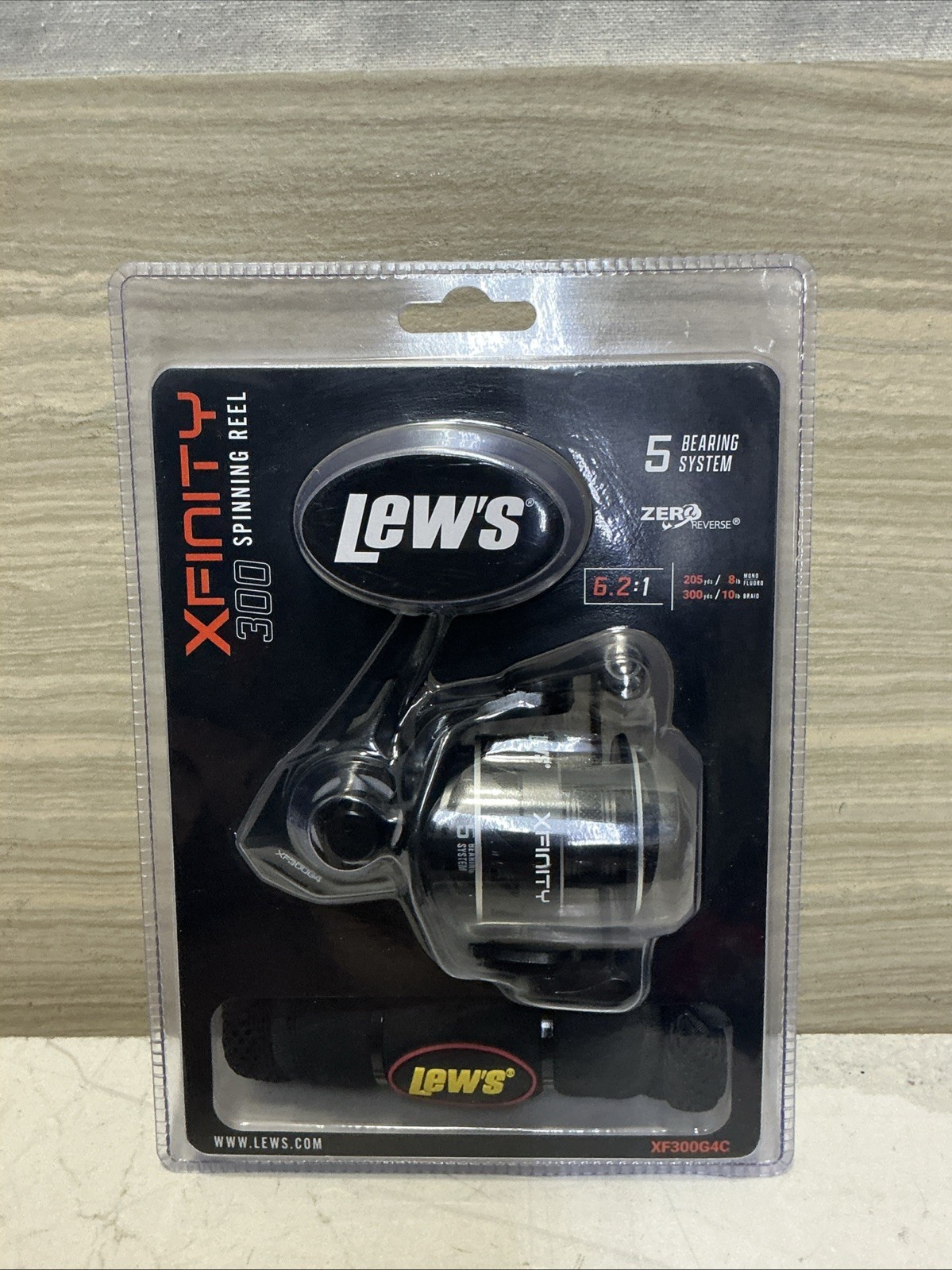 Lew’s Xfinity300 Spinning Reel – Model XF300G4C 5 Bearing System