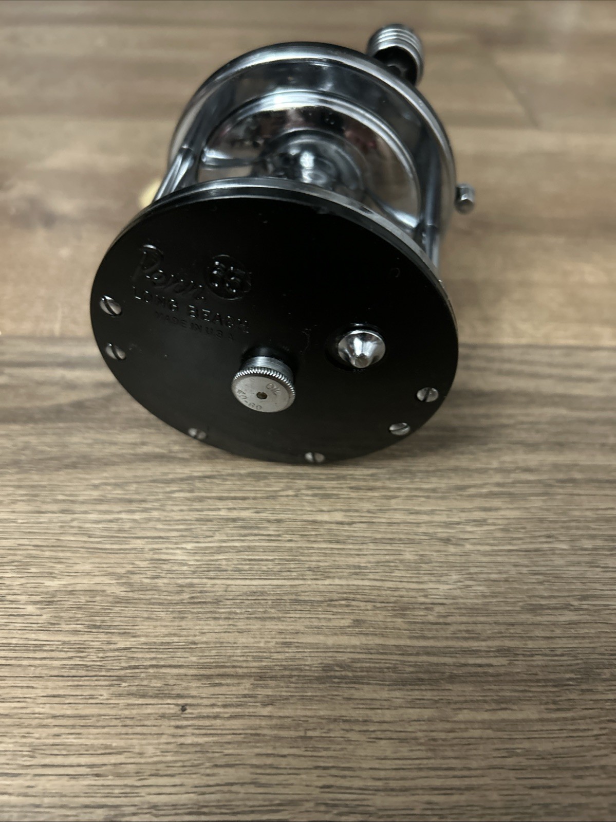FISHING REEL VINTAGE PENN 65 LONG BEACH STAR DRAG RIGHT HANDED WORKING CLEAN