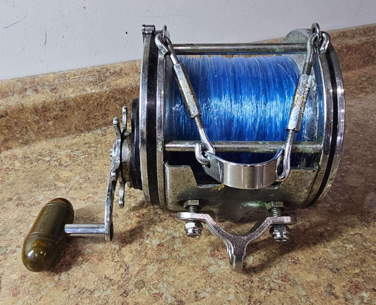 Penn Senator 12/0 Conventional Fishing Reel Made in USA Pre-owned Free Shipping