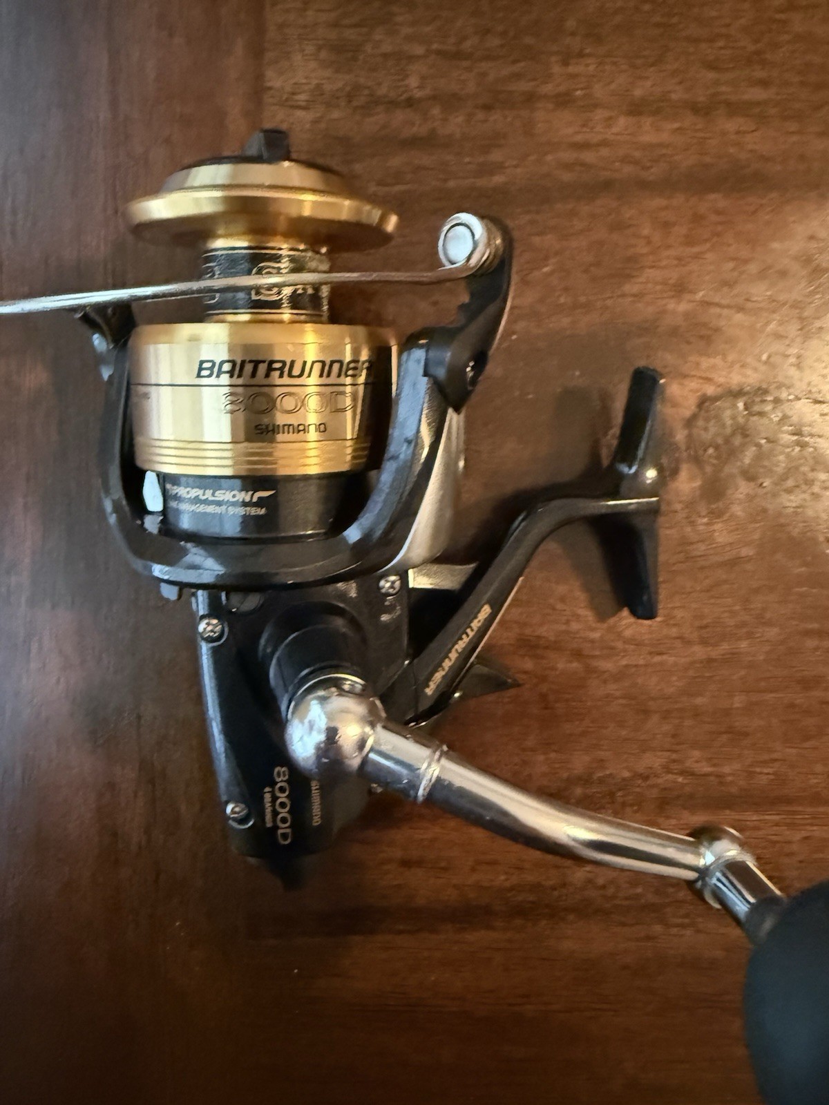 Shimano Baitrunner D Saltwater Reel, Gear Ratio 4.8:1, 21.7 oz.