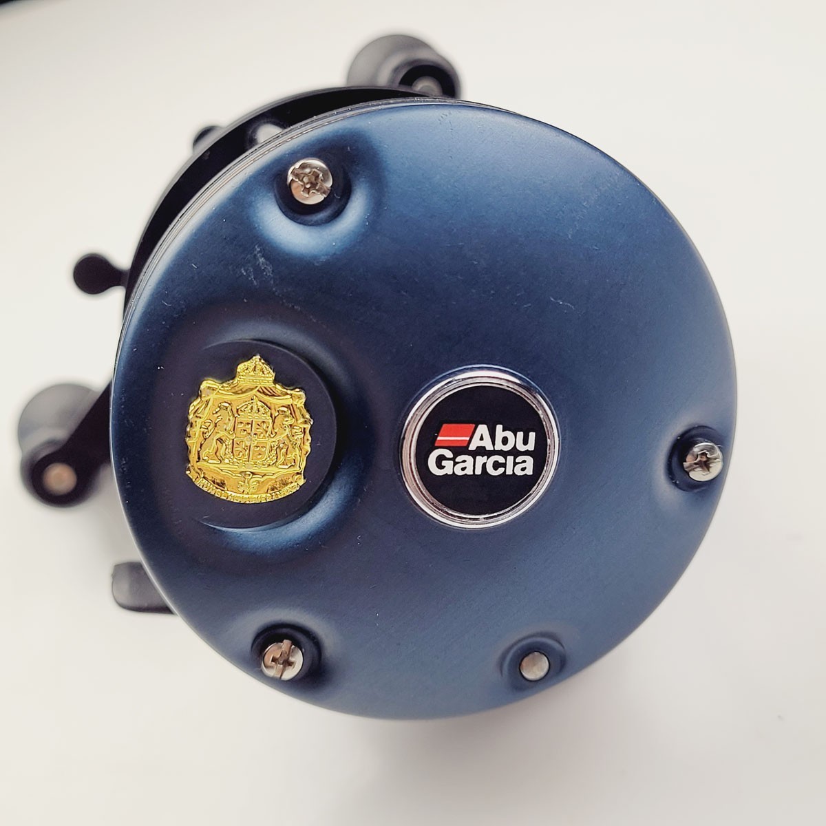 Abu Garcia Ambassadeur 550 Plus Blue NOS NIB New Baitcasting Reel Boxed