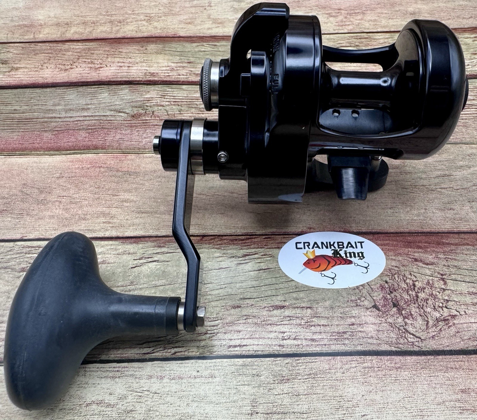 Black Accurate Boss Xtreme 400 Saltwater Reel Lever Drag USA Two Speed DPX2 DAWG