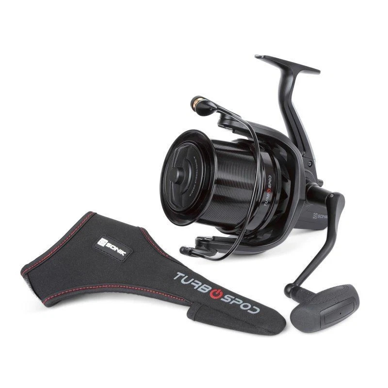 Sonik Turbospod Carp Spod Reel 14000 BC0048 Inc FREE Fingerstall