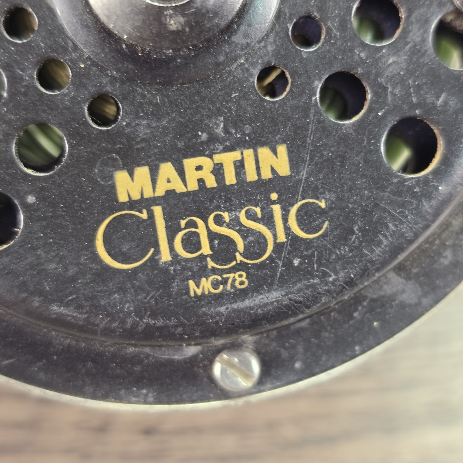 Vintage Martin Classic MC78 Fly Reel With Fly Line & EXTRA SPOOL