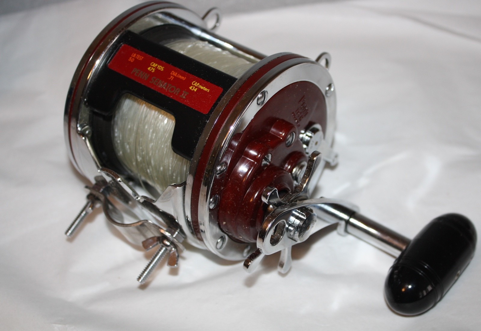 Penn 114 HL 6/0 Senator II Conventional Ocean Reel w/ Box USED ONE TIME MUST SEE