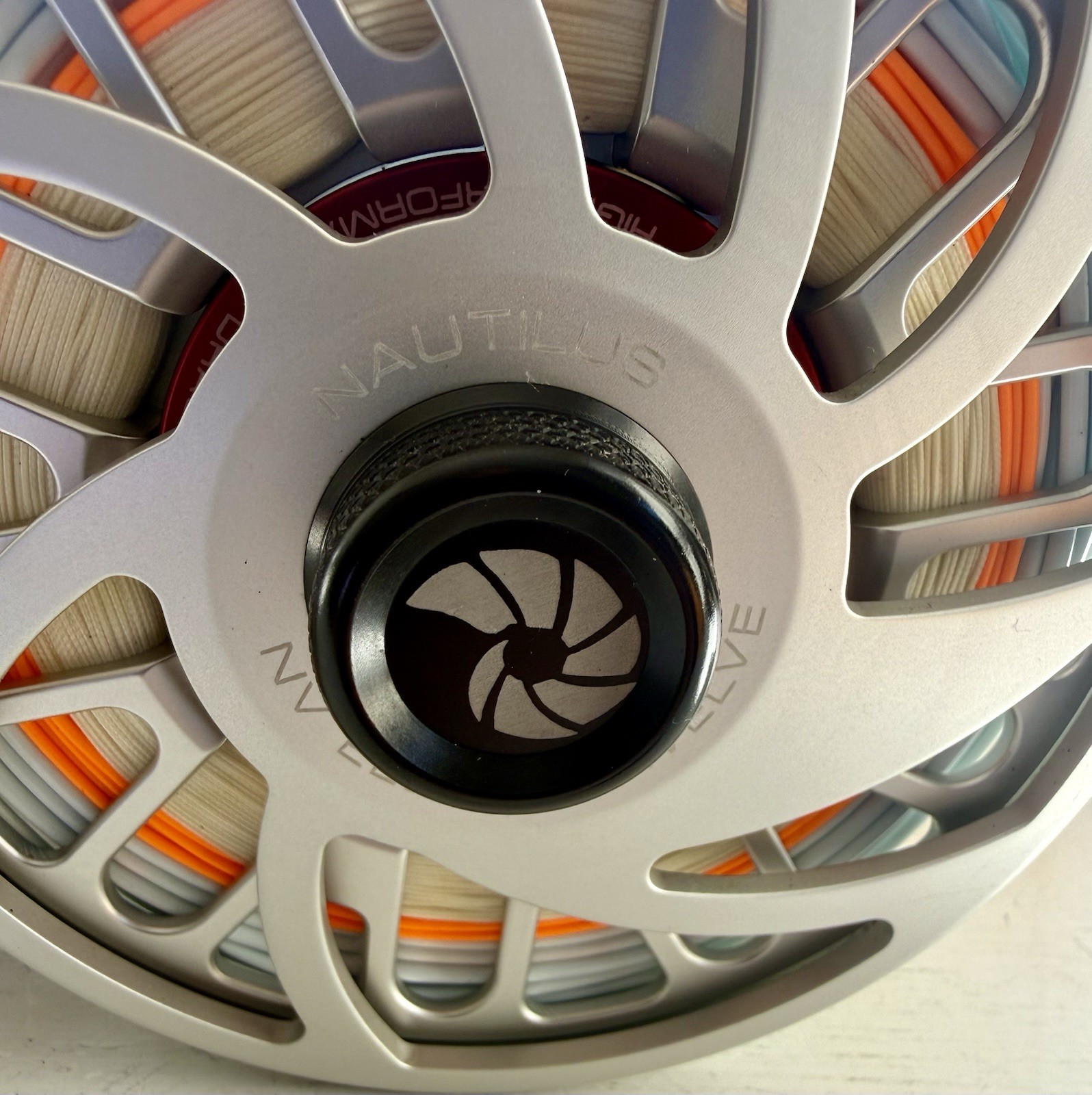Nautilus NV 11/12 Saltwater & Salmon Fly Reel with Case Box & Hardy Fly Line.
