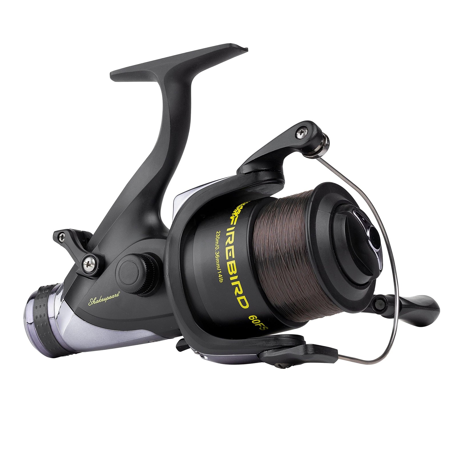 Firebird Spinning Reel Pre Spool, Lightweight Reel with Graphite Handle and Reel, L…