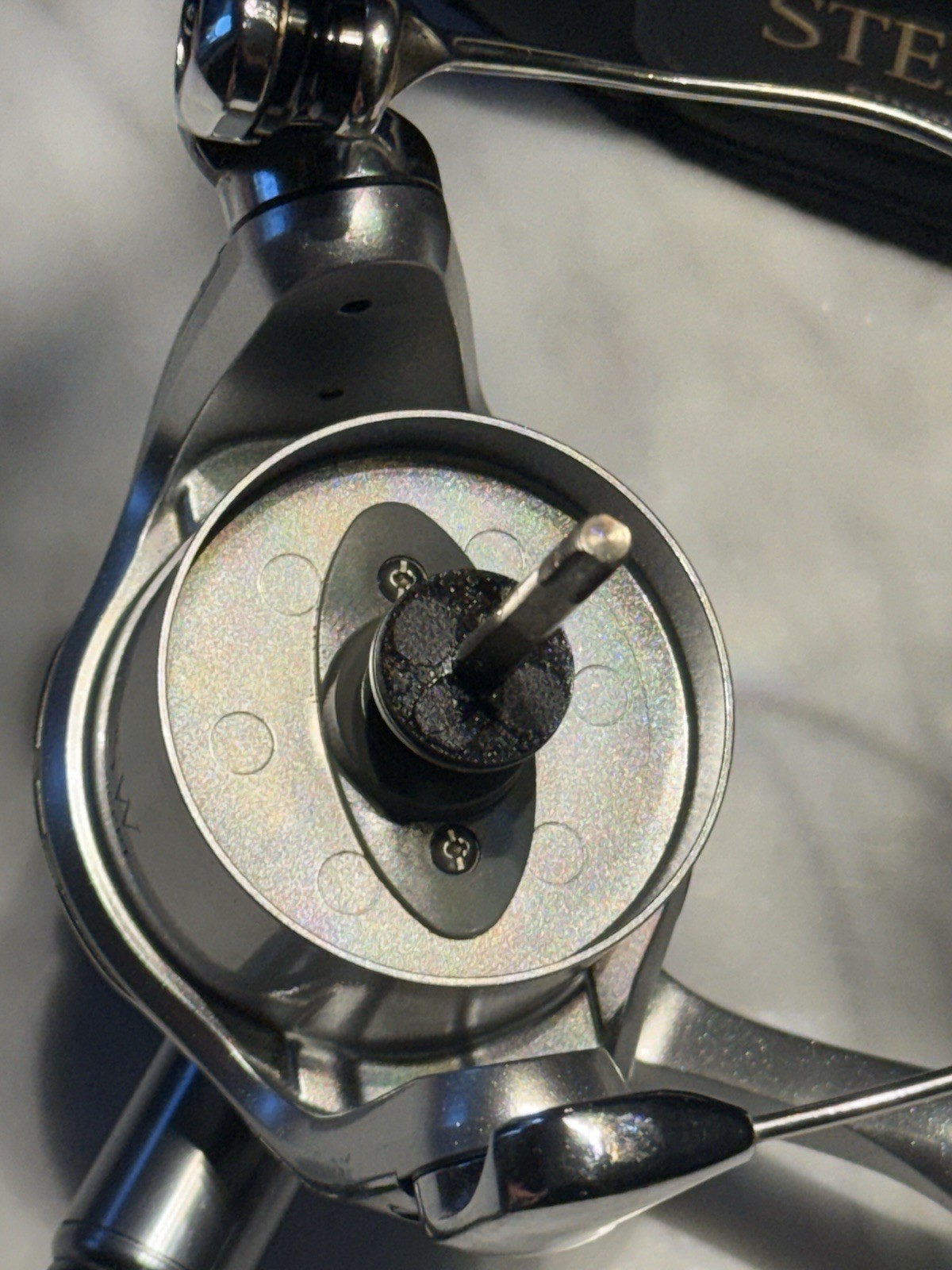 Shimano 08 Stella SW10000PG Spinning Reel with Case and Spool Belt Free Shipping