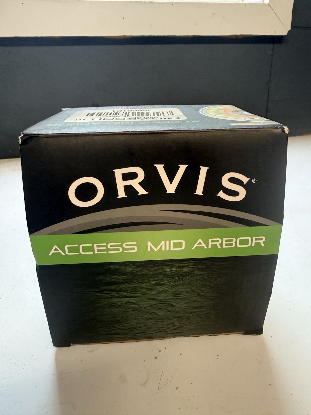 Orvis Access Mid Arbor III Fly Reel – Black Nickel – NEW OLD STOCK – Box & Case