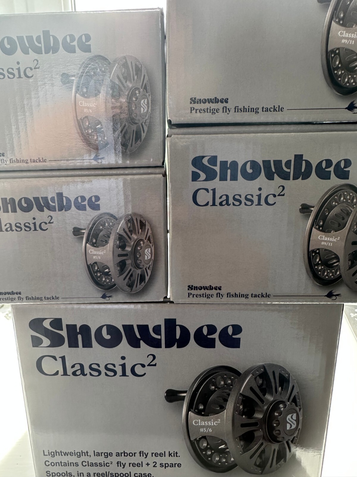 Snowbee Classic 2 Trout & Salmon Fly Reels All Model Listing & Spare Spools