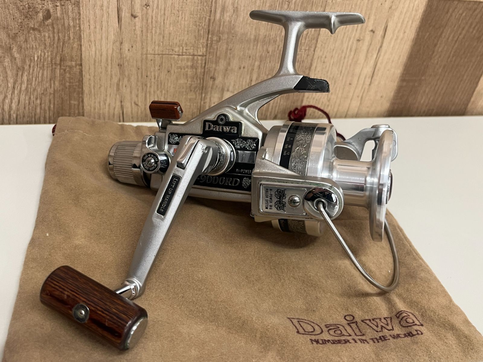Daiwa Million Max SS-9000RD Spinning Reel with Storage Bag Japan