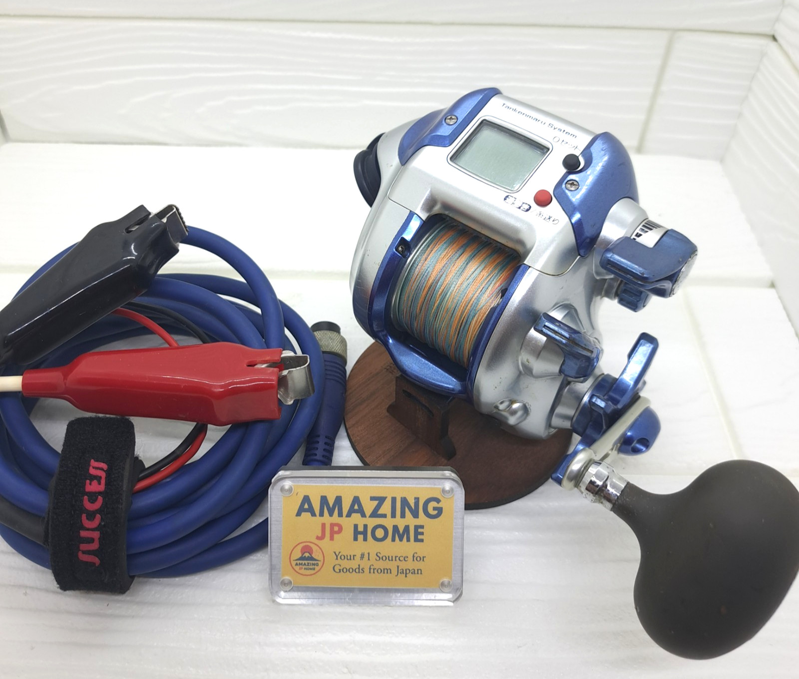Shimano Dendou Maru 600H Electric Reel Saltwater Tested w/ Power Cable Japan