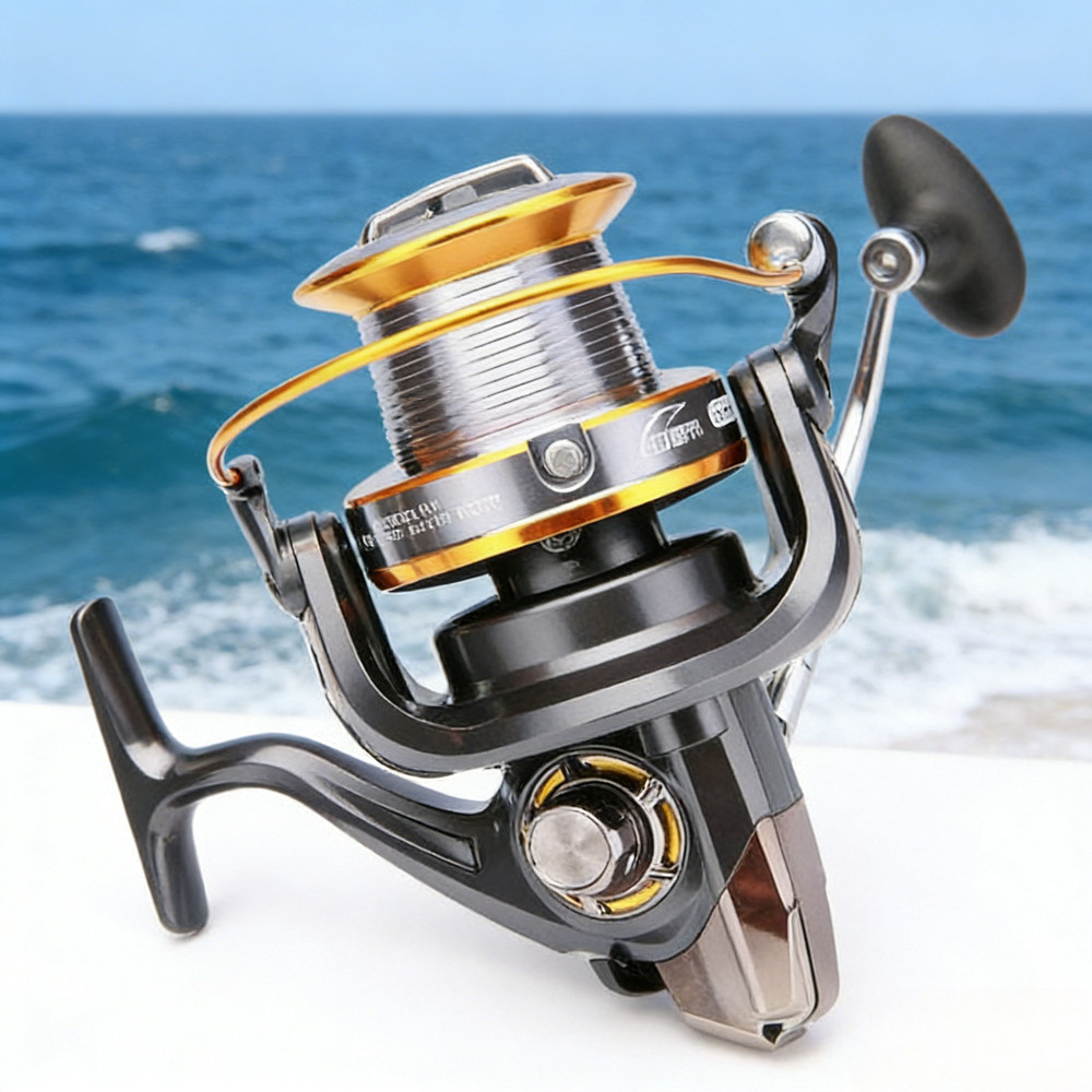 9000 Series 13 BB Full Metal Spool Saltwater Spinning Reel Right Left Hand 55LB
