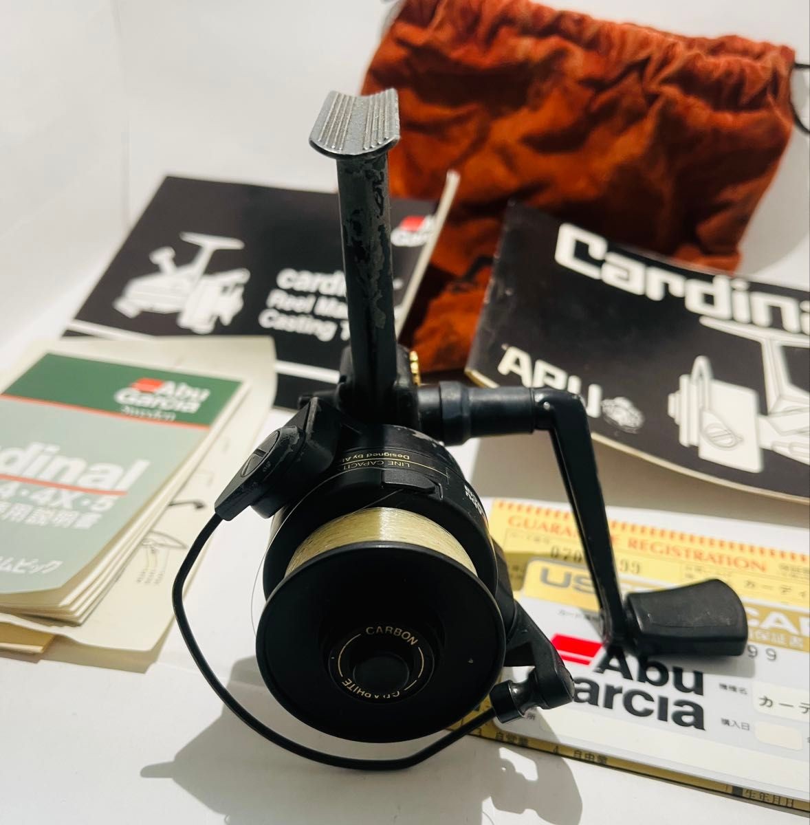Abu Garcia Cardinal 3, Abu Green Line, Rare Vintage Reel Fishing