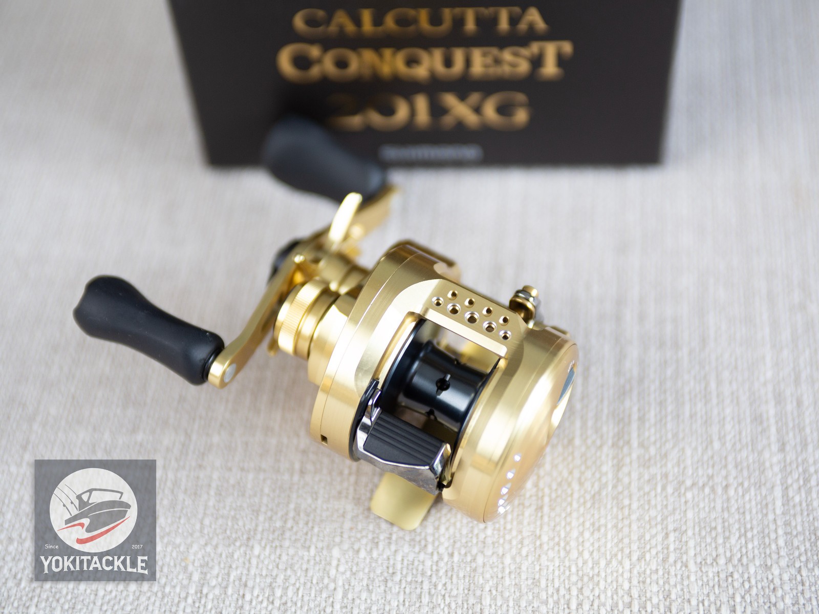 Shimano 21 CALCUTTA CONQUEST 201XG Left Baitcasting Reel Shipping From JAPAN