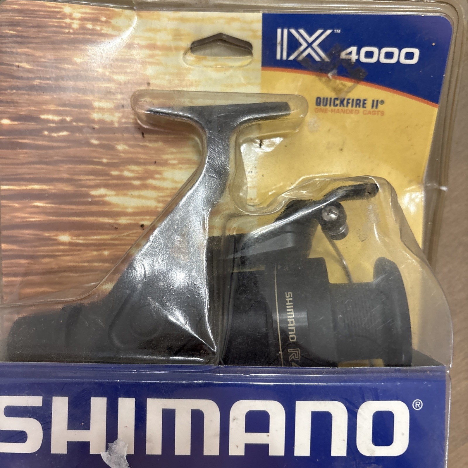 SHIMANO IX R4000 Spinning Reel 4000 Quick Fire II Trigger Cast Rear Drag Fishing