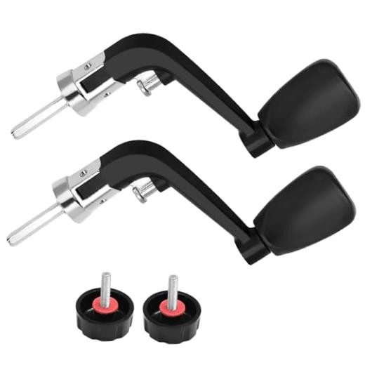 2PCS Fishing Handles Spinning Reel Knob Replacement – Rubber Handle 1000-4000