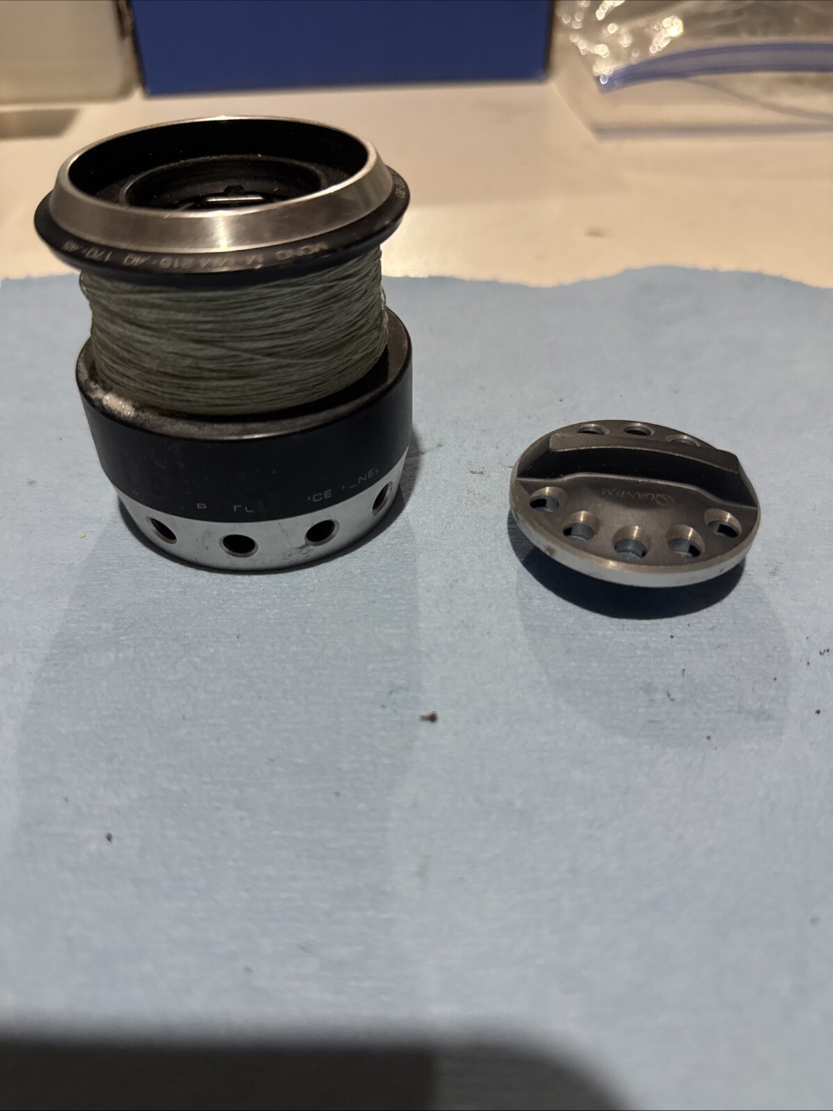 Quantum PT Saltwater Boca PTs 60 ptse7BB 4.9:1 Spinning Reel Spool And Drag Knob