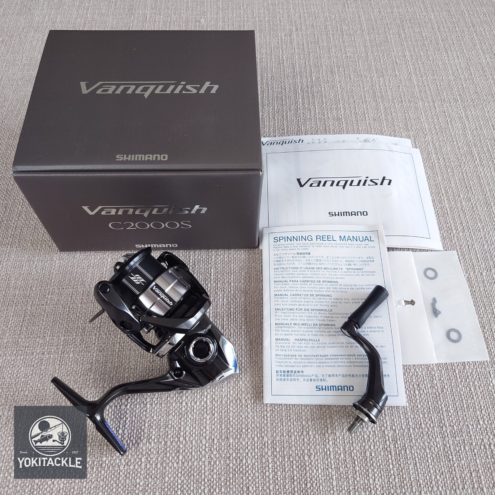 Shimano 23 Vanquish C2000S Spinning Reel Shipping from Japan