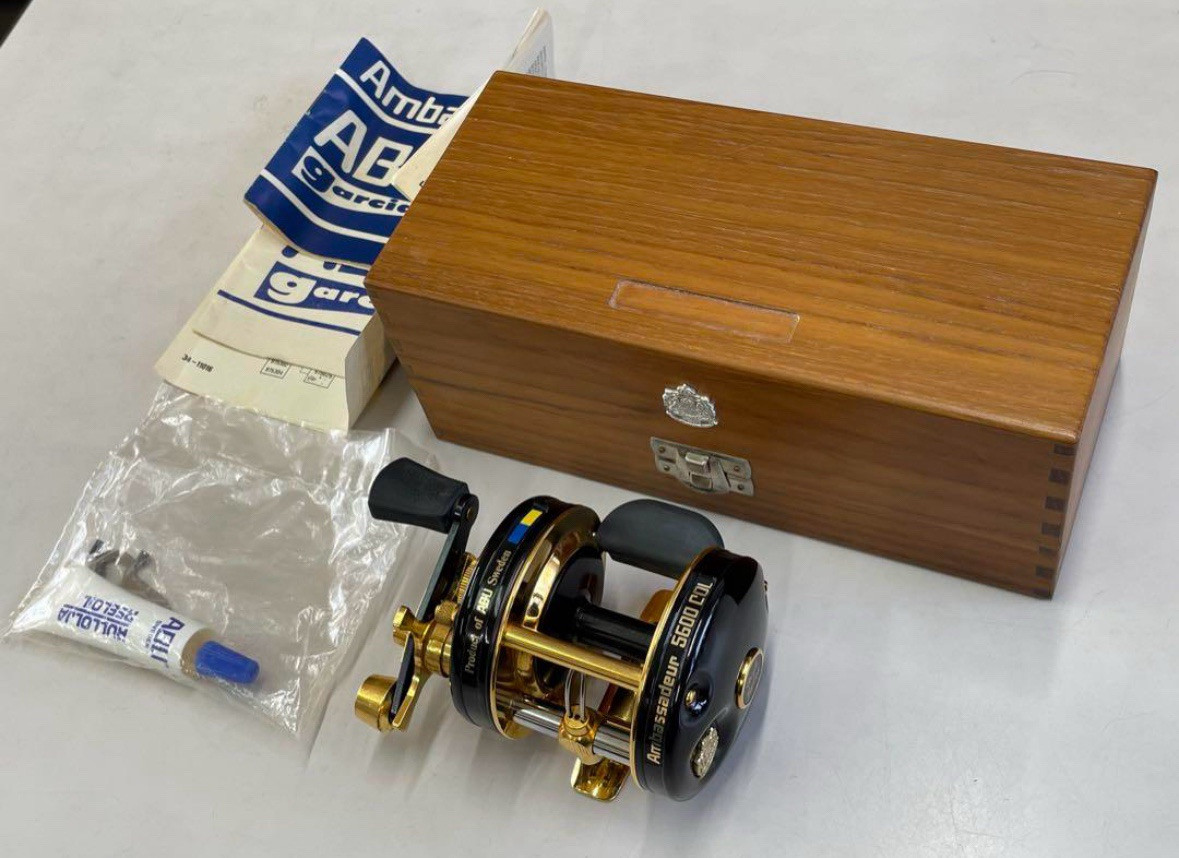 Abu Garcia Ambassadeur 5600 CDL 1983’s #831000 NIB Reel Ship From Japan