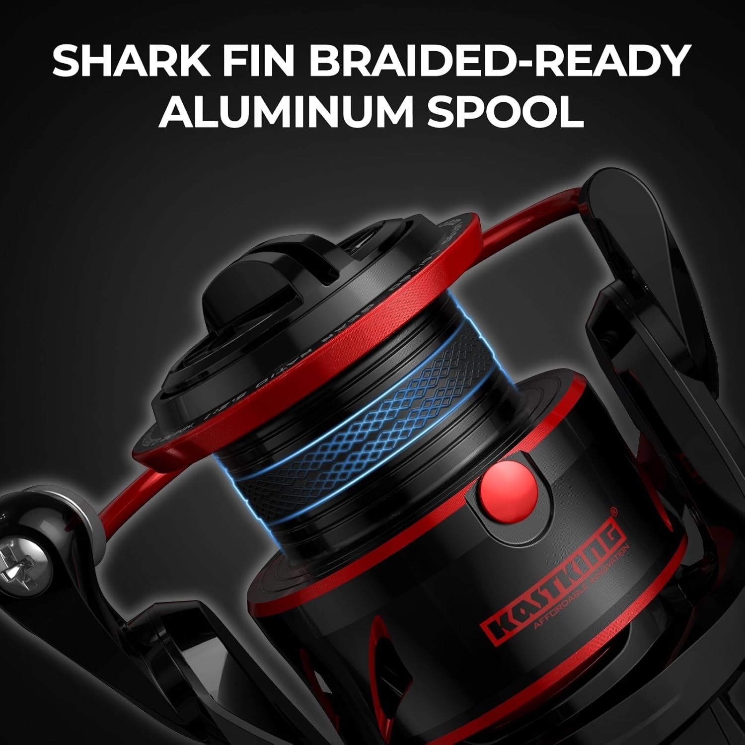 Lightweight Sharky III Fishing Reel – 10+1 Bearings, 5.2:1 Gear Ratio, Durable